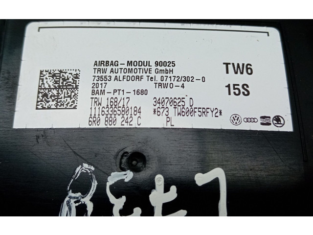 Подушка безопасности в сиденье 6R0880242C Volkswagen Caddy