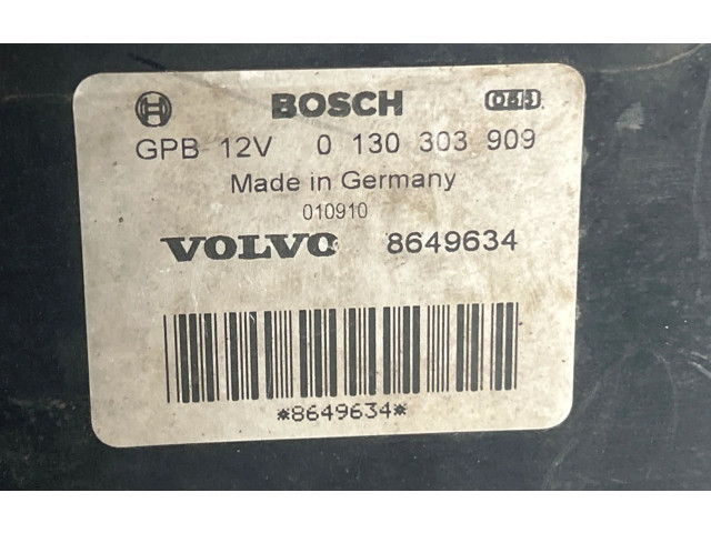 Вентилятор радиатора 0130303909, 8649634 Volvo V70