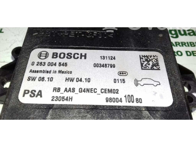 Блок управления 9800410080, 0263004545   Citroen DS4