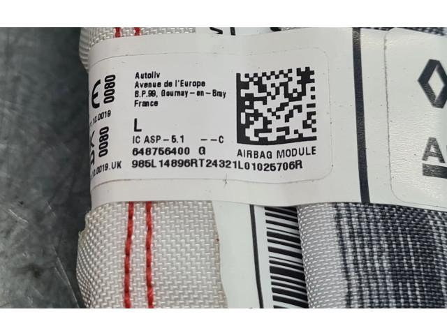 Боковая подушка безопасности 985L14896R, 648756400G Dacia Sandero