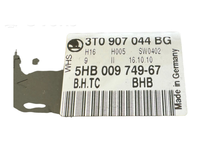 Блок управления климат-контролем 3T0907044BG, 5HB00974967   Skoda Yeti (5L)
