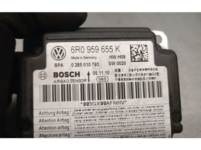 Блок подушек безопасности 6R0959655K, 0285010793BOSCH   Seat Ibiza IV (6J,6P)