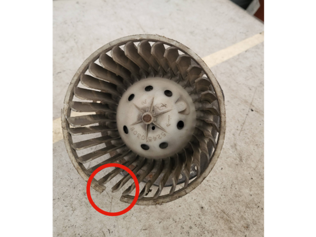 Вентилятор печки    52450306   Chevrolet Blazer