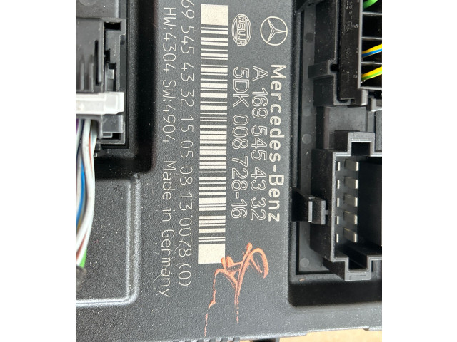 Блок комфорта A1695454332, 5DK00872816   Mercedes-Benz A W169   