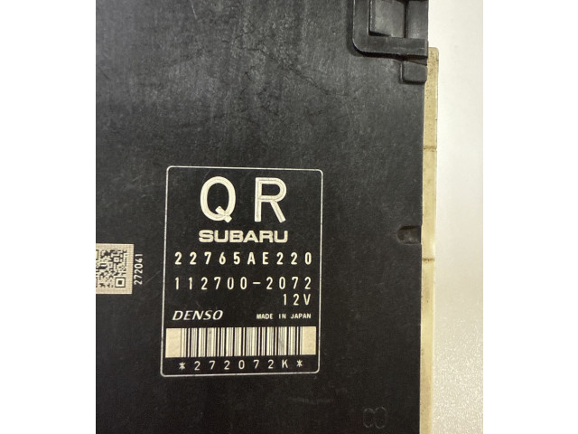 Блок управления двигателя 22765AE220   Subaru Forester SJ