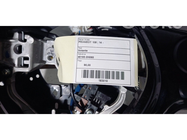 Руль Peugeot 108  2014 -  года 45100-0H060      