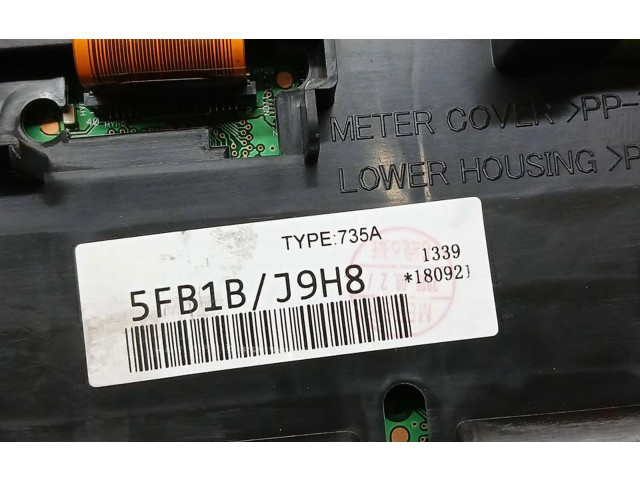 Přístrojová deska Nissan Micra K14 2016 5FB1BJ9H8, 1339180921