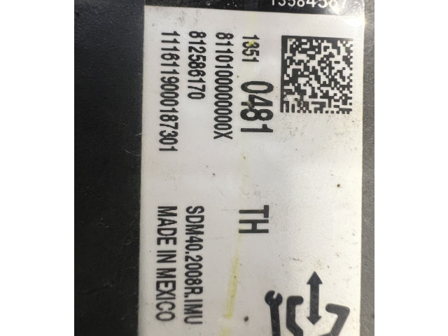 Блок подушек безопасности 13510481 Chevrolet Camaro