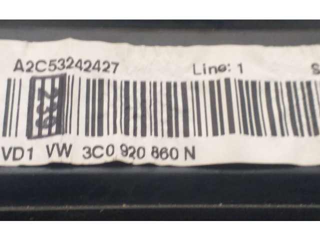 Přístrojová deska Volkswagen PASSAT B6 2008 3C0920860N