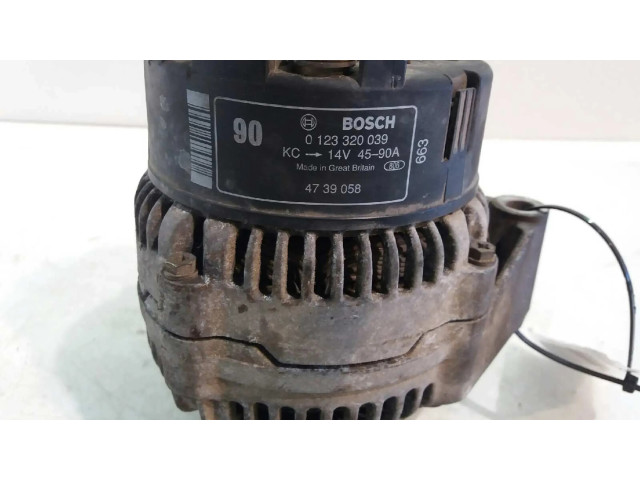 Генератор 4739058, 0123320039   Saab 9000 CD      