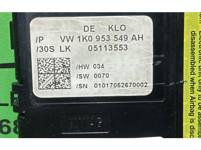 Блок комфорта 1K0953549AH Audi A3 S3 8P