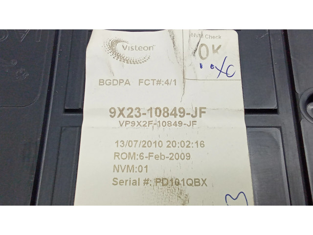 Панель приборов 9X2310849JF, VP9X2F10849JF Jaguar XF X250