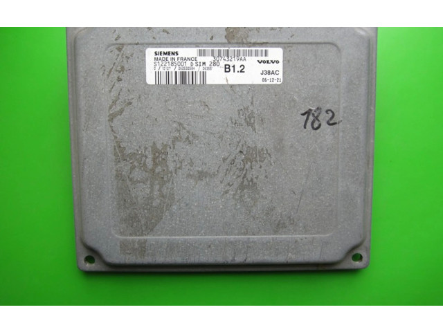 Řídící jednotka 30743219AA, S122185001D Volvo S40, V40 2004
