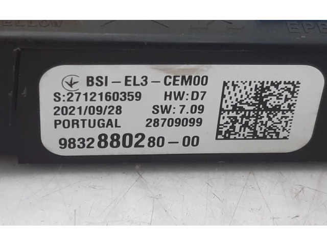 Блок управления двигателя 9833749880, 9833749880   Peugeot Partner III