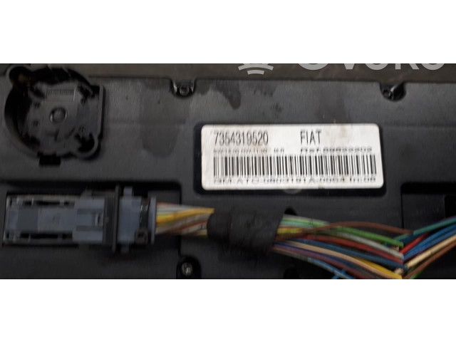 Блок управления климат-контролем 7354319520 Fiat Croma