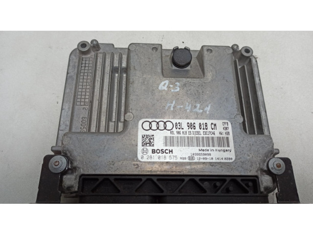 Блок управления двигателя 03L906018CM Audi Q3 8U
