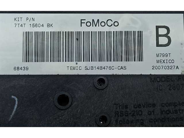 Pojistková skříňka 7T4T15604BK, 70002TK061 Ford Edge 2008