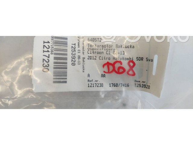 Моторчик заднего дворника 53025512    Citroen C1