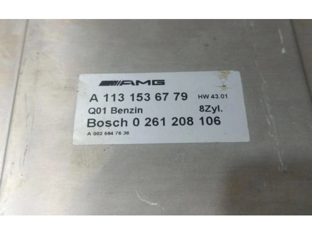 Řídící jednotka 0261208106 Mercedes-Benz SL R230