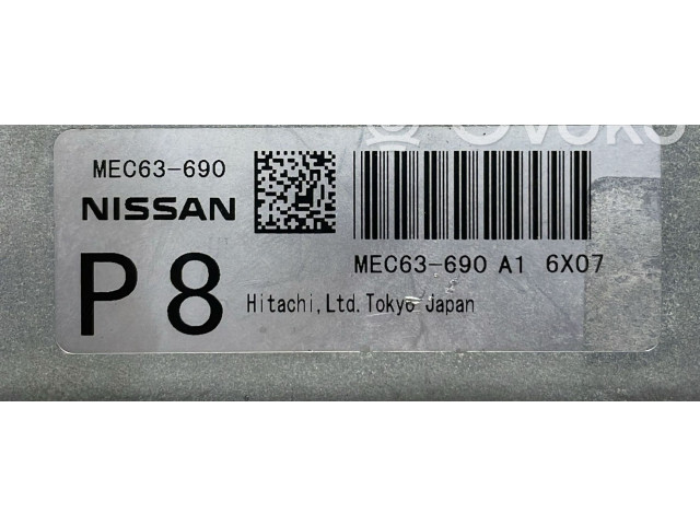 Řídící jednotka MEC63-690, MEC63-690 Nissan Murano Z50 2007