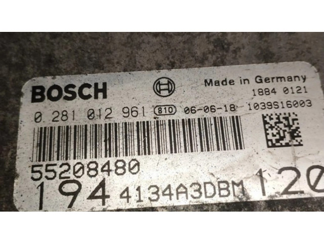 Řídící jednotka 0281012961, 55208480 Fiat Croma 2006