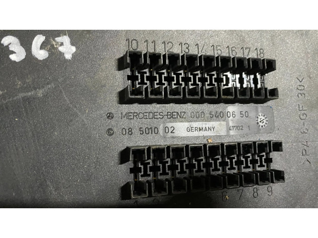   Pojistková skříňka a0005400650, 0005400650   Mercedes-Benz Vito Viano W638 1996