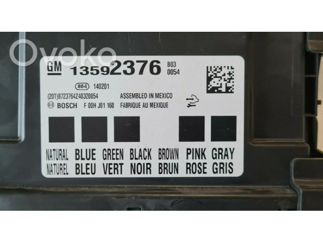 Блок комфорта 13592376   Chevrolet Camaro   