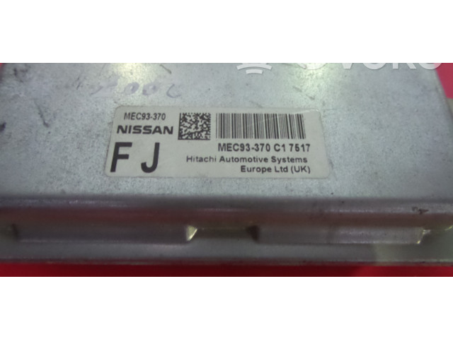 Řídící jednotka MEC93-370, HITACHI Nissan Qashqai+2 2007