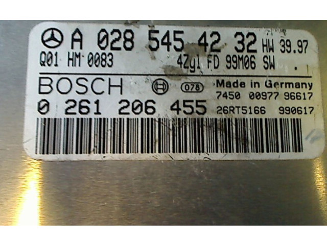 Řídící jednotka A0285454232 Mercedes-Benz C W202 1999