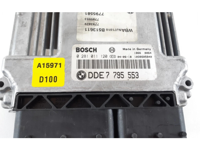 Řídící jednotka 7795553, 0281011120 BMW 5 E60 E61 2004
