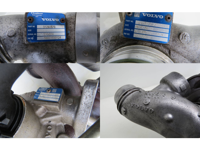 Турбина Volvo S60 31397999, 31293679 для двигателя D 4204 T14