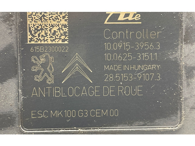 Блок АБС 10091539563, 28515391073   Peugeot  2008 I  2013 - 2019 года