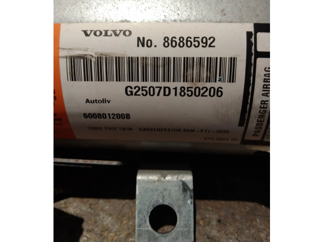 Подушка безопасности пассажира G2507D1850206, 600801200B   Volvo XC90