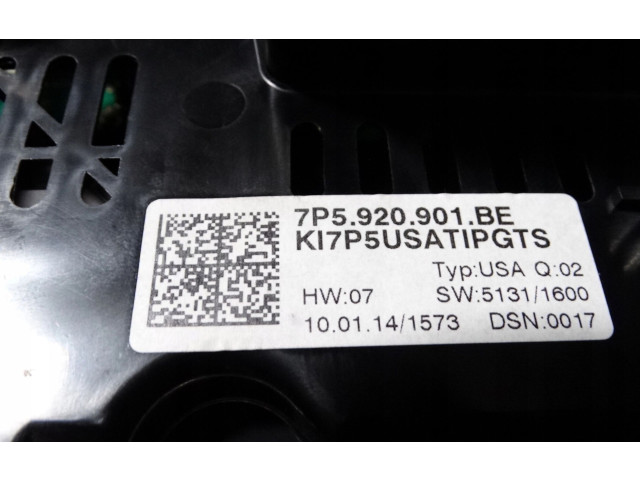 Спидометр (приборный щиток) 7P5920901BE Porsche Cayenne (9Y0 9Y3)