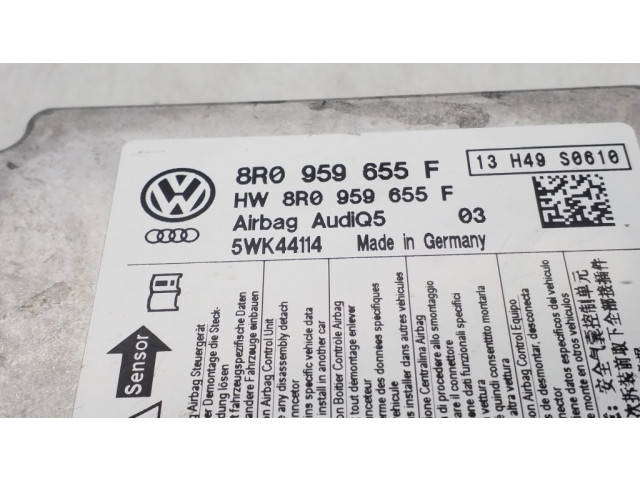 Блок подушек безопасности 8R0959655F, 5WK44114 Audi Q5 SQ5