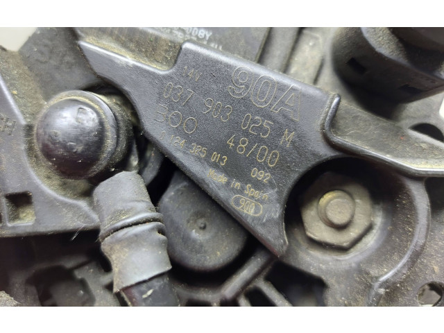 Генератор 037903025M, 0124325013 Skoda Fabia Mk1 (6Y)