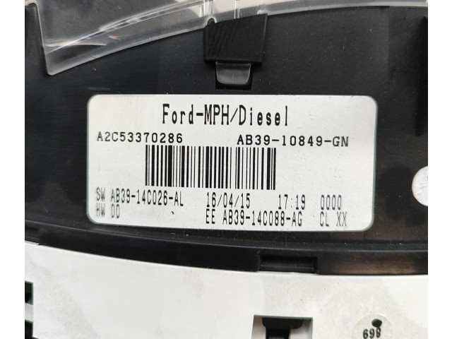 Панель приборов AB3910849GN, A2C53370286 Ford Ranger