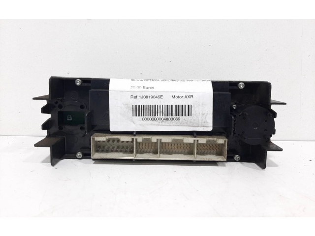 Модуль блока управления кондиционером 1J0819045E Skoda Octavia Mk2 (1Z)