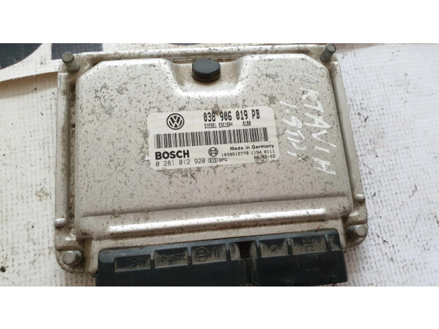 Řídící jednotka 0281012920 Audi A6 S6 C7 4G 2007