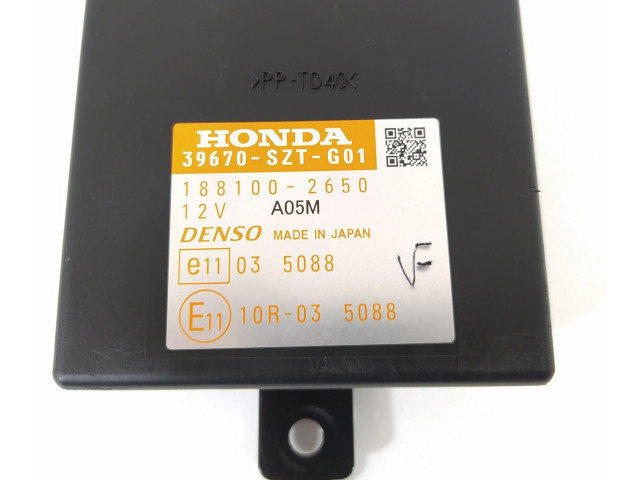 Блок управления 39670SZTG01, 1881002650   Honda CR-Z