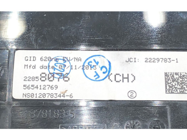 Дисплей 565412769 Opel Astra J