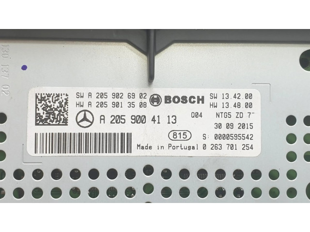 Дисплей    A2059004113   Mercedes-Benz C W204