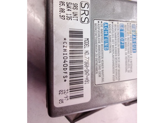 Блок подушек безопасности 77960SN7H91, 77960SN7H91 Honda Accord