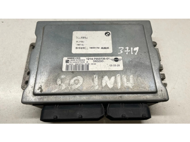 Řídící jednotka 12147553735, 7553735   Mini Cooper Hatch Hardtop 2007