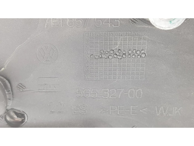 Zpětné zrcátko levé Volkswagen Transporter - Caravelle T5 2013 7E1857507DK, TEXTURADO