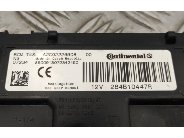 Блок управления 284B10447R, A2C92226608 Dacia Lodgy