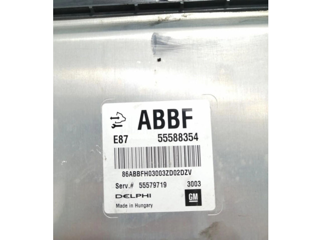 Блок управления двигателем ECU 55588354 Opel Astra J