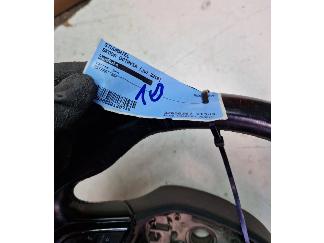 Руль Skoda Octavia Mk3 (5E) 2013 - 2019 года 5E0419091BJ