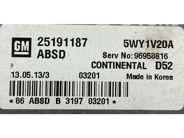 Блок управления двигателя 2519487, 2519487   Chevrolet Spark