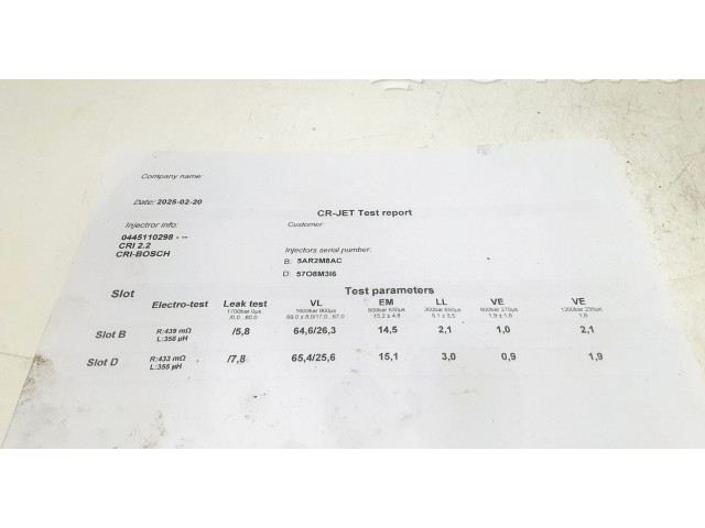 Форсунка 0445110298, 30777526    Volvo V70   